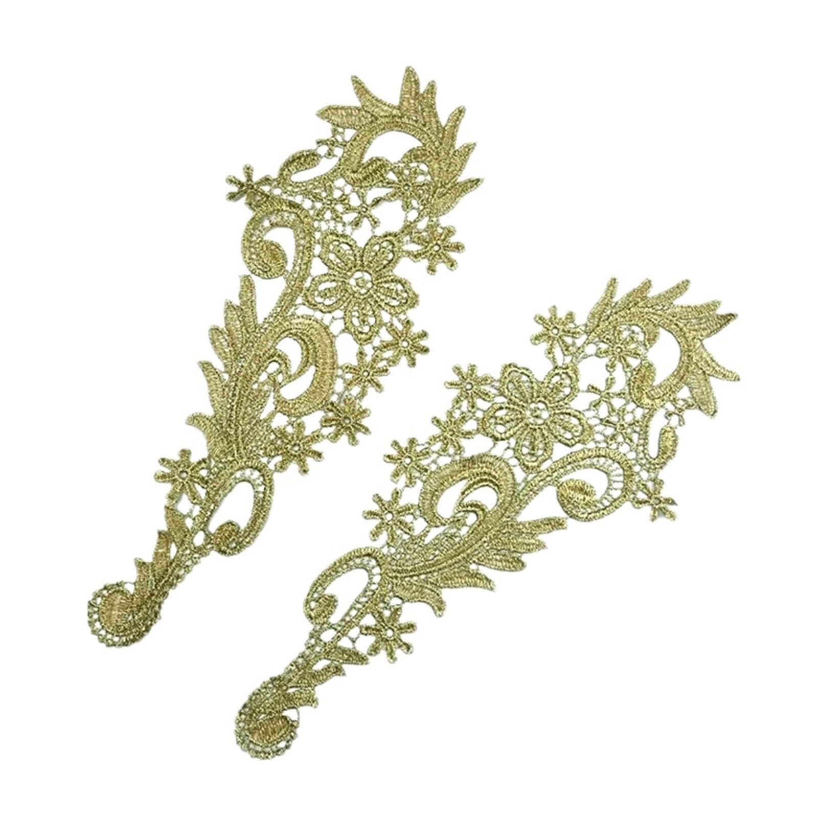 Applique en dentelle 3D brodée : personnalisez votre robe et coiffure de mariée