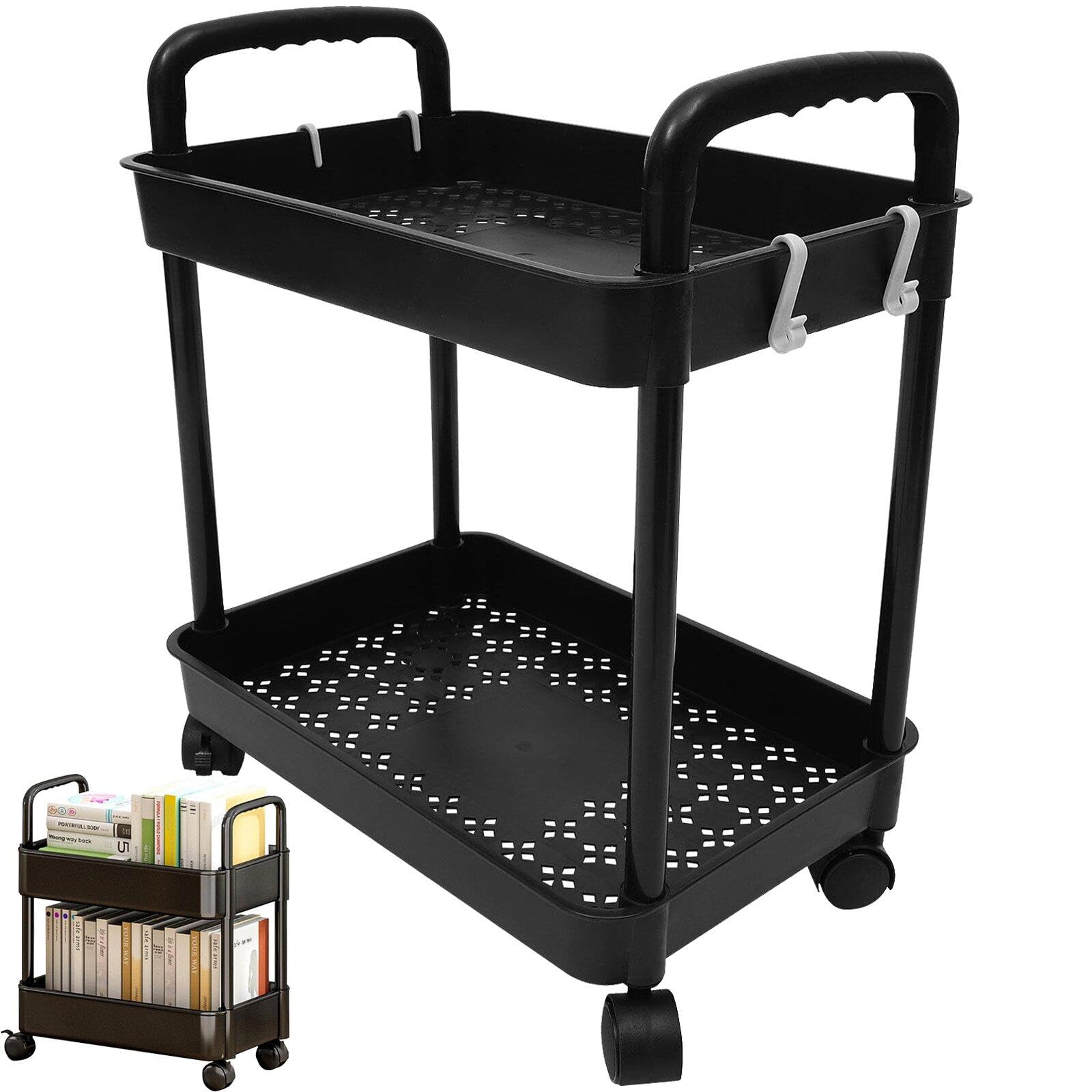 Organisateur de rangement Sanfly à roues pour stopper le désordre en chambre