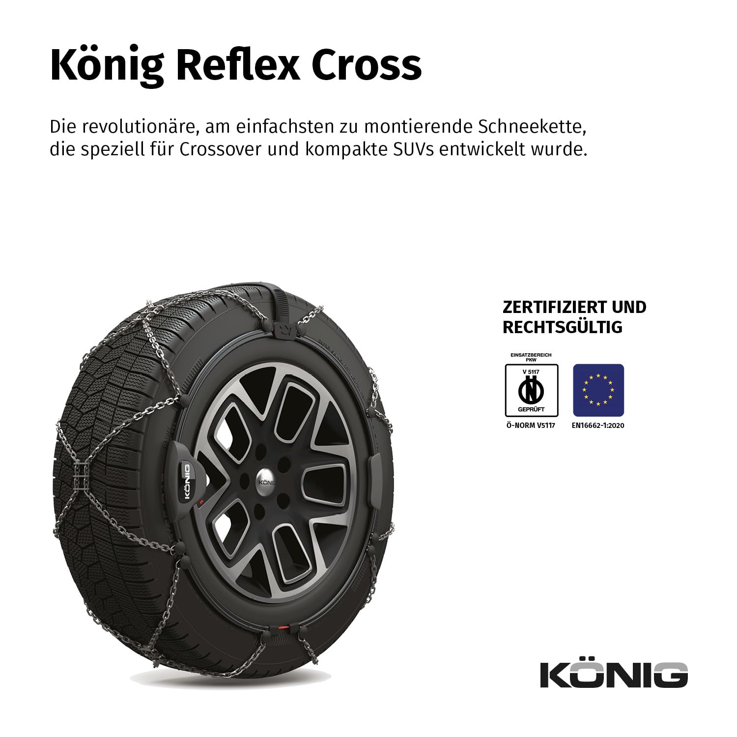 KÖNIG Reflex Cross 251 - Schneeketten