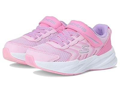 SKECHERS KIDS Microspec Tread 303642L (Little Kid/Big Kid) Girls Shoes Light Pink/Lavendar : 11.5 Little Kid M, Synthetic/Textile