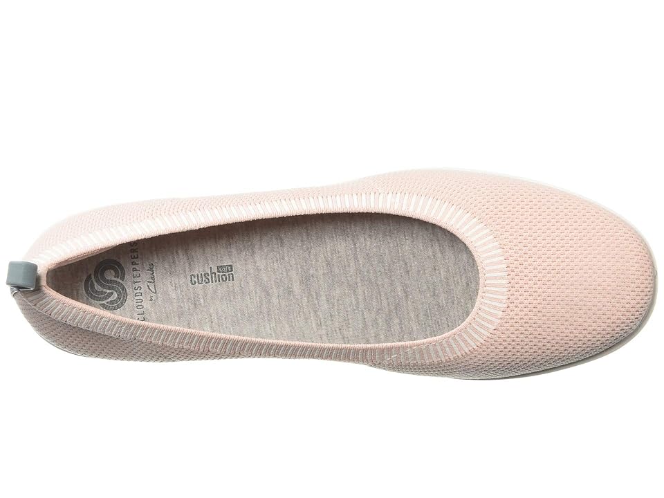 

Clarks Ayla Paige (Light Pink Knit) Women's Slip on Shoes, Beige