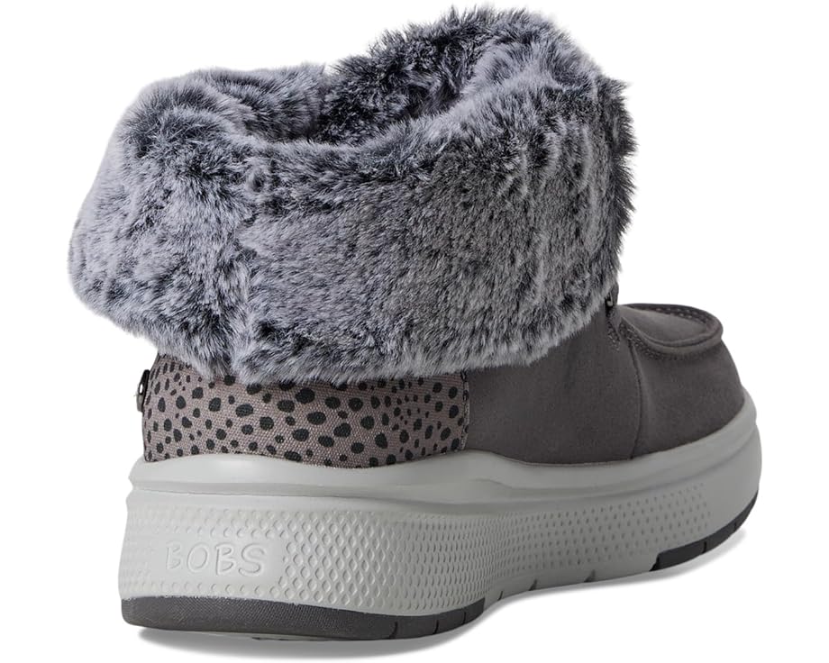 BOBS from SKECHERS Hands Free Slip-ins Skip Cute Wave - Fur Fancies - Back View