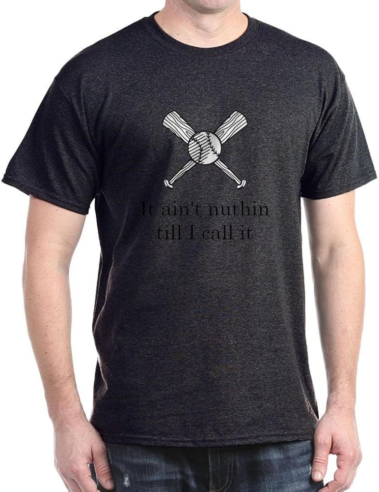 CafePress Baseball Umpire Dark TShirt Cotton TShirt Amazon.co.uk