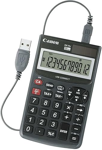 Canon Calculadora de escritorio DK10i con cable USB