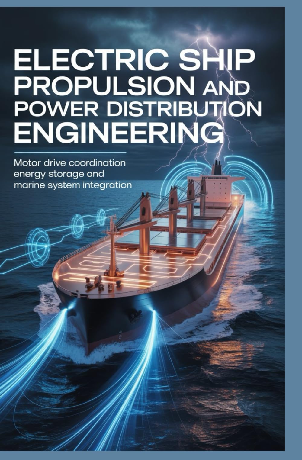 ELECTRIC SHIP PROPULSION AND POWER DISTRIBUTION ENGINEERING: Motor drive coordination, energy storage, and marine system integration