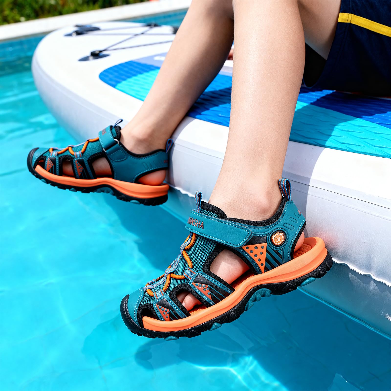SAGUARO Sandali chiusi Bambini Trekking Estate Outdoor Scarpe Traspirante