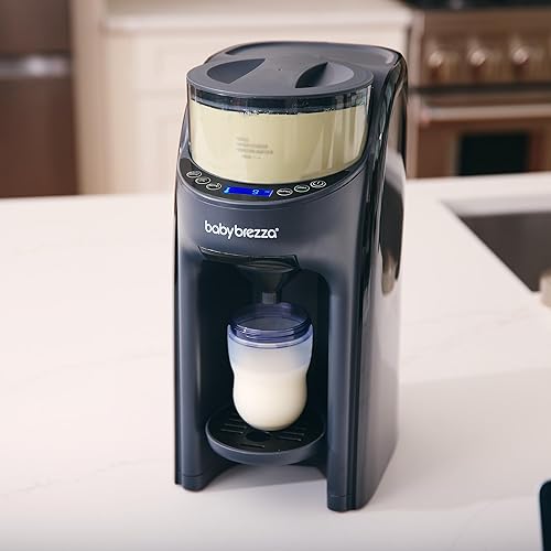 Miniatura 7 de Baby Brezza Nueva y mejorada máquina dispensadora de fórmula avanzada Formula Pro Mezcla automáticamente una botella de fórmula caliente al