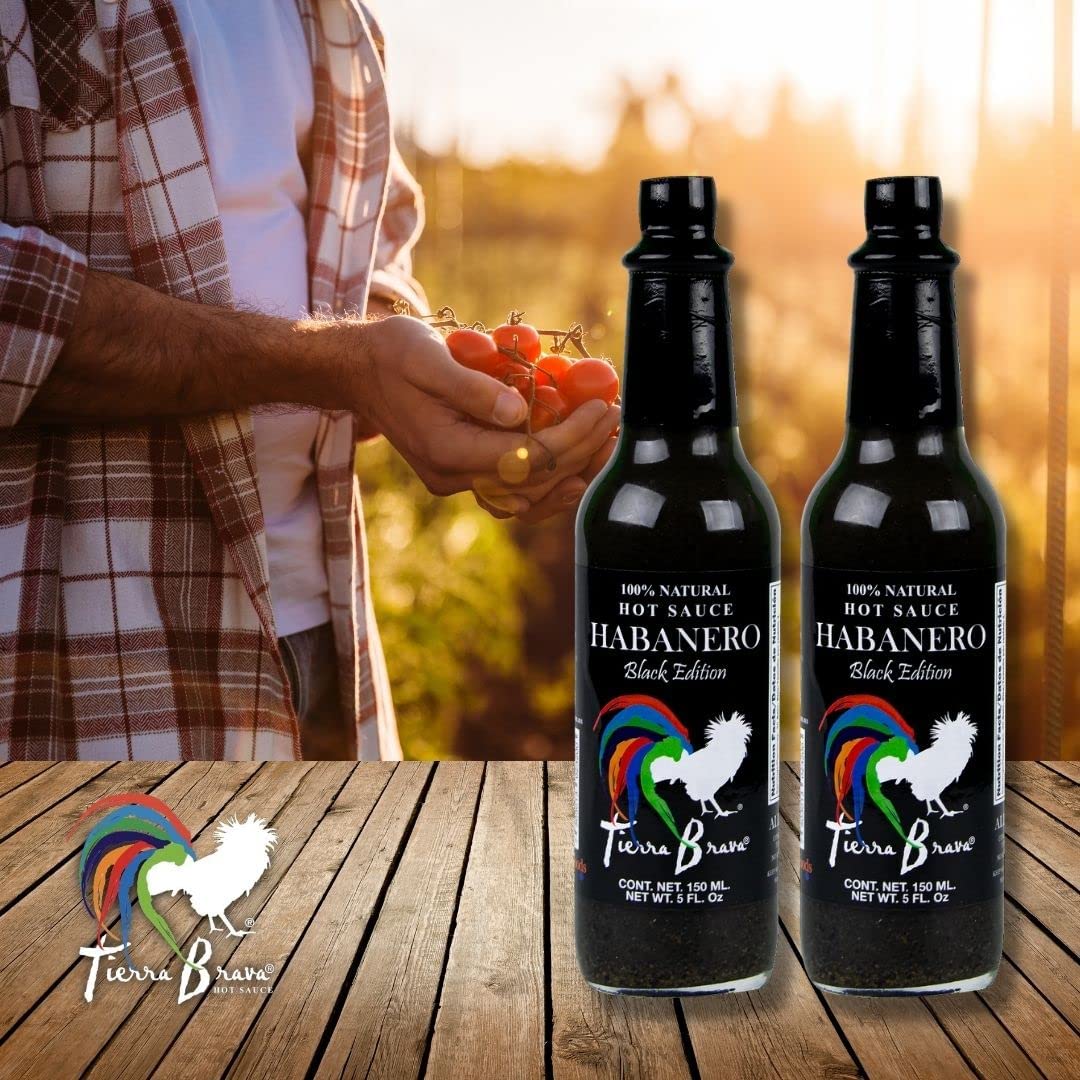Tierra Brava Black Habanero Hot Sauce