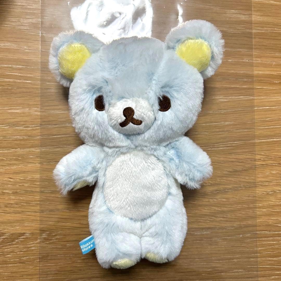 リラクマ リラクマストア シャーベットカラー ブルー ぬいくるみ キ*ん