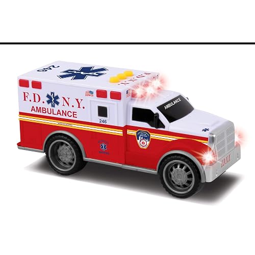 Daron FDNY Ambulance Toy with Lights & Sounds for Age