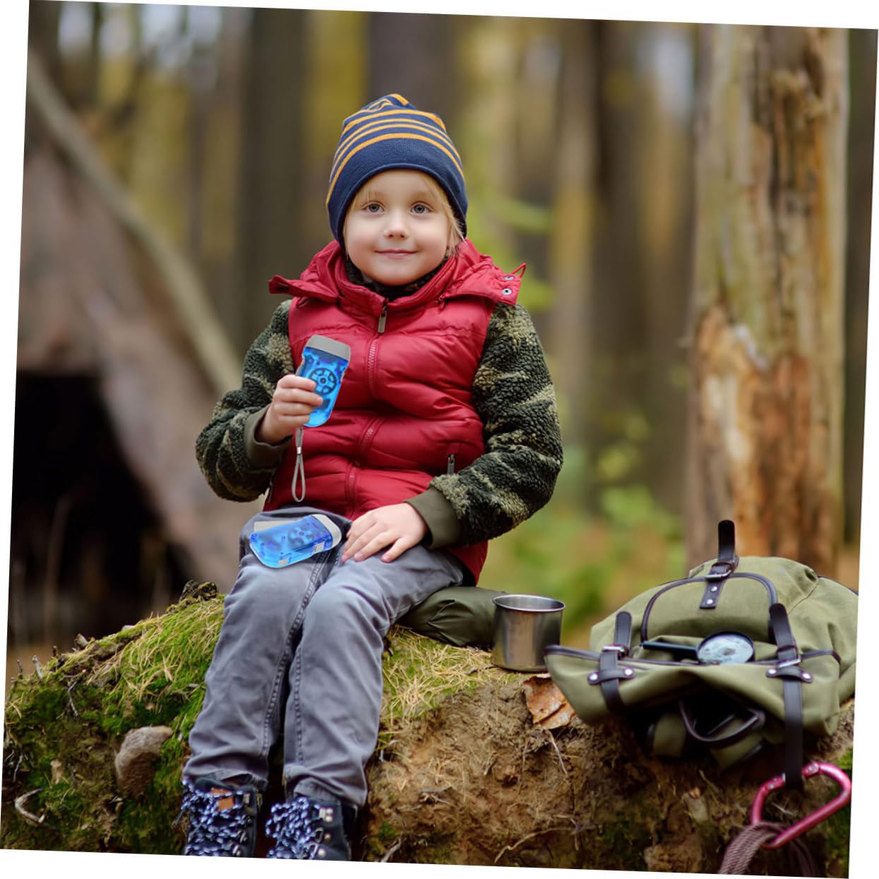 TOYANDONA Torcia a Manovella 5 Pezzi, Luce di Emergenza Portatile | Design Ergonomico e Leggero, Ricarica Manuale, Uso Outdoor e Quotidiano Stile Casuale