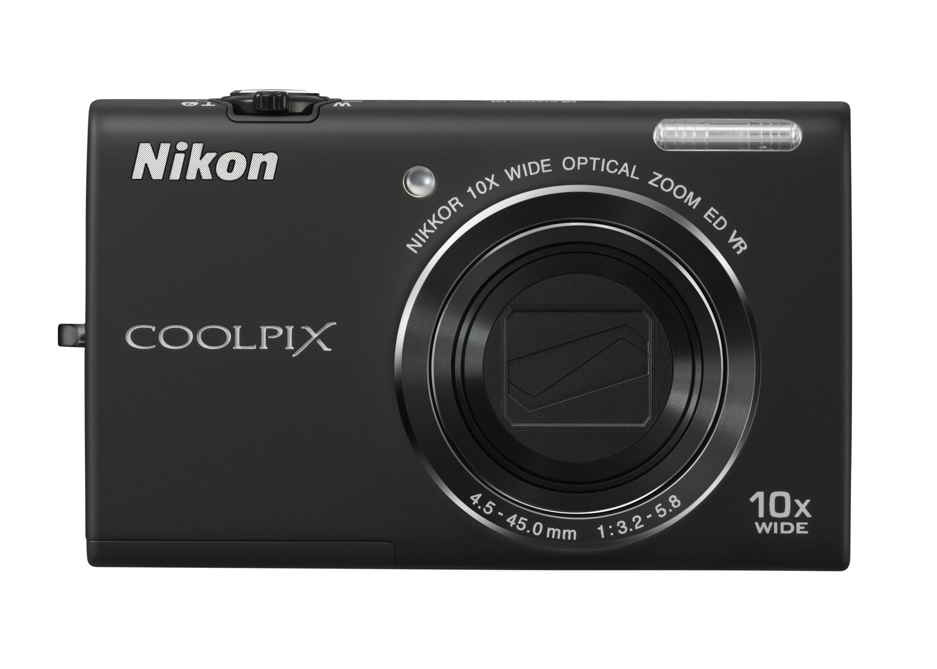 Nikon COOLPIX S6200 Compact Digital Camera - Black (16MP, 10x