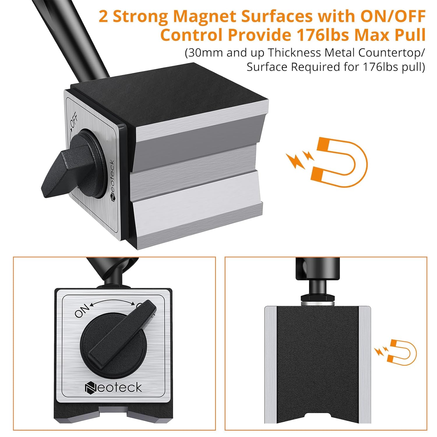 Neoteck 1" Digital Indicator + 1" Dial Indicator Set