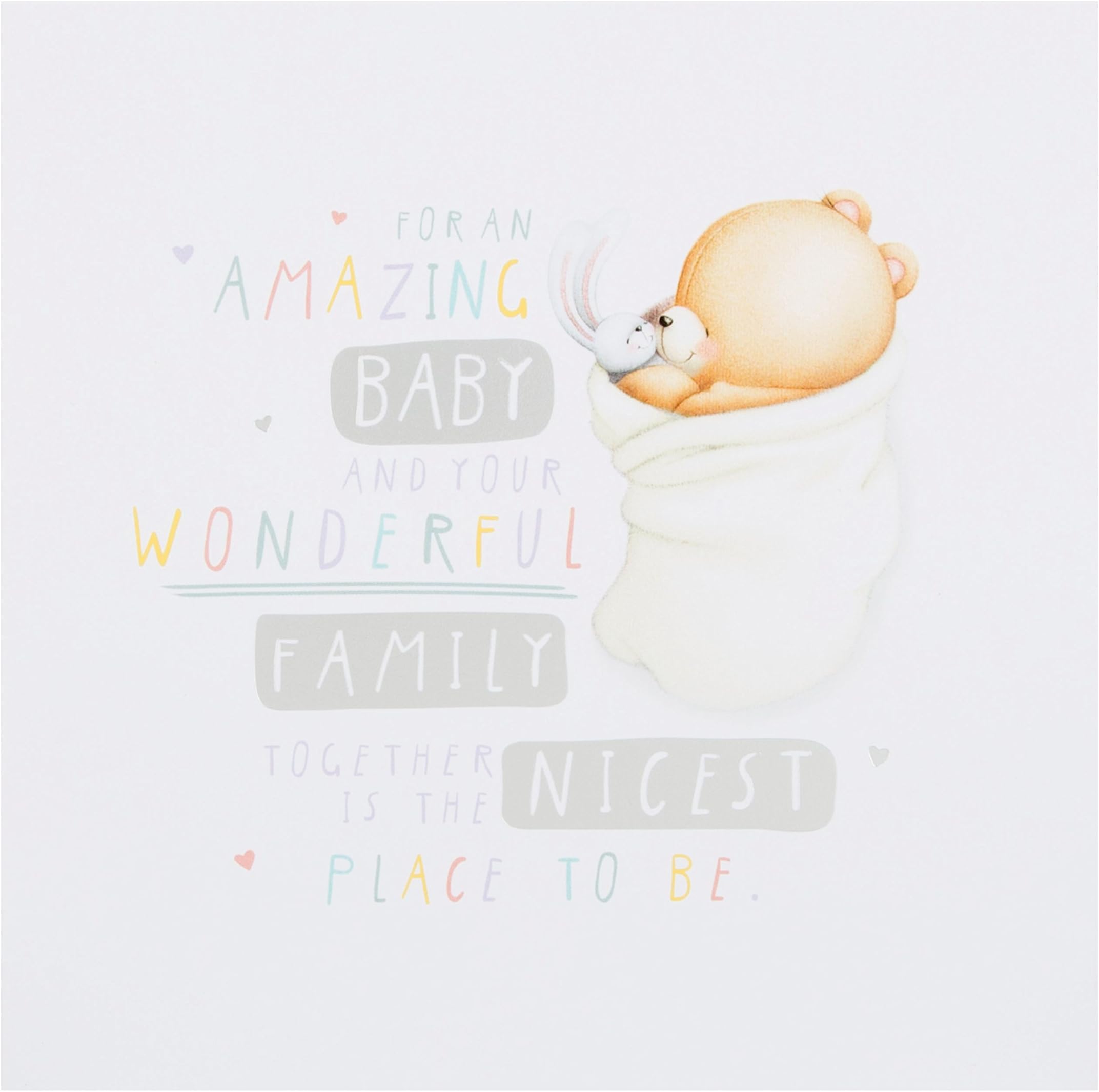 Premature Baby Bliss Charity Card ‘Forever Friends’ – Medium, Hallmark