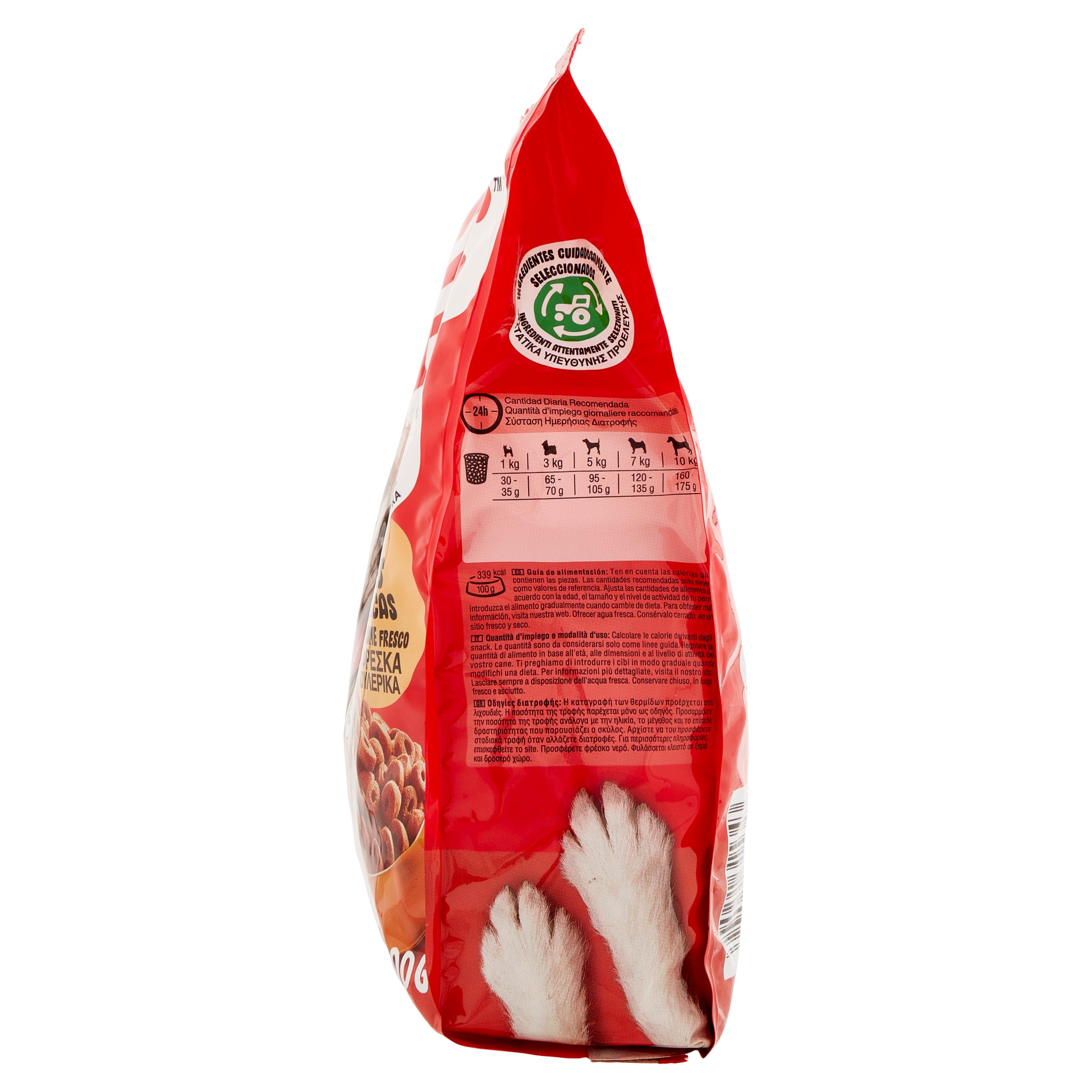 Frolic Mini Croccantini per Cane, cibo secco al gusto di Pollame, 5 Sacchi da 800 g