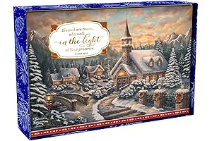 Hallmark Thomas Kinkade Walk in the Light 18 Christmas Boxed Cards