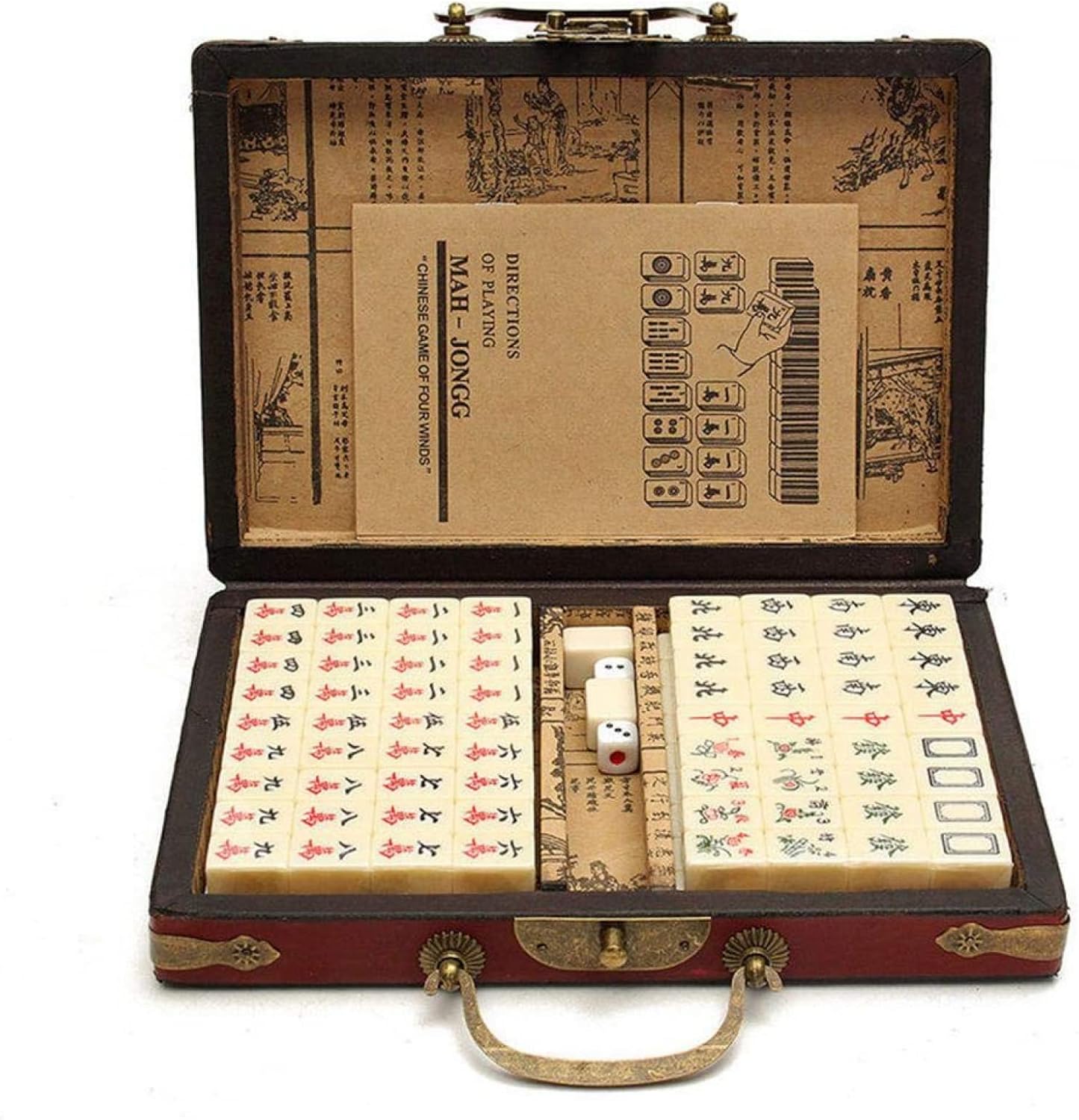 Dana J Lessard Mahjong Sets, Mahjong, Antique Mahjong Box