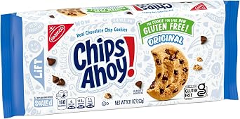 Chips Ahoy! Original Crunchy Gluten Free Chocolate Chip Cookies, 9.75oz