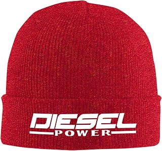 Diesel Power Funny Hat Winter Warm Thick Knit Skull Beanie Cap