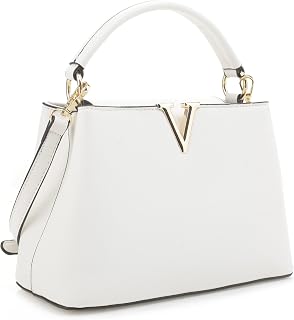 EVVE Women's Small Satchel Bag Classic Top Handle Purses Fashion Crossbody Handbags with Shoulder Strap