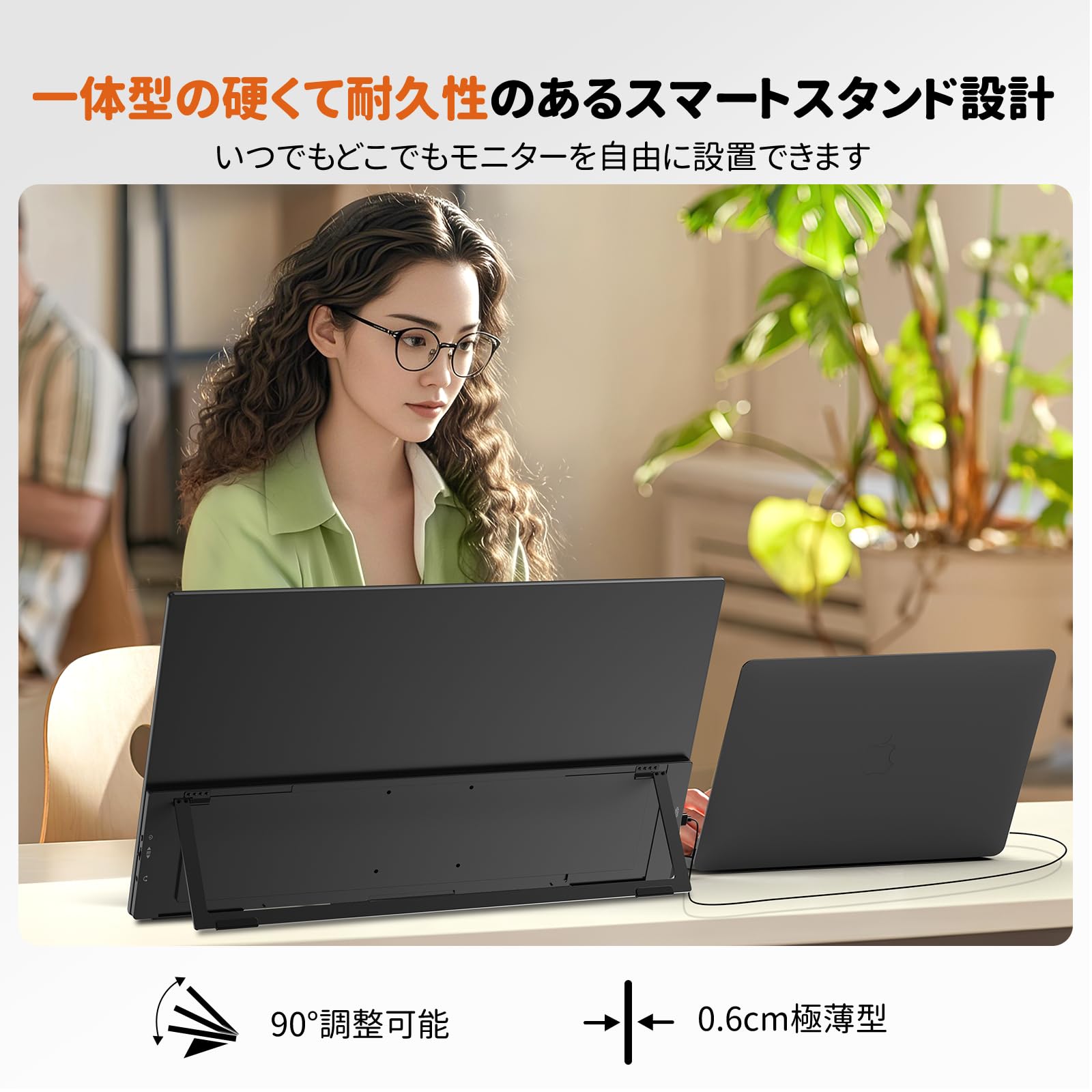 Amazon.co.jp: 21.5インチ タッチパネル モバイルモニター Newsoul