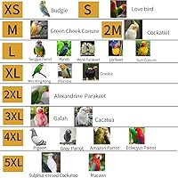 Vista 7 de Collar de cono de loro ajustable, cuello de algodón seguro y práctico para evitar mordeduras y lamer heridas, para ayudar a sanar (6.6 ft)