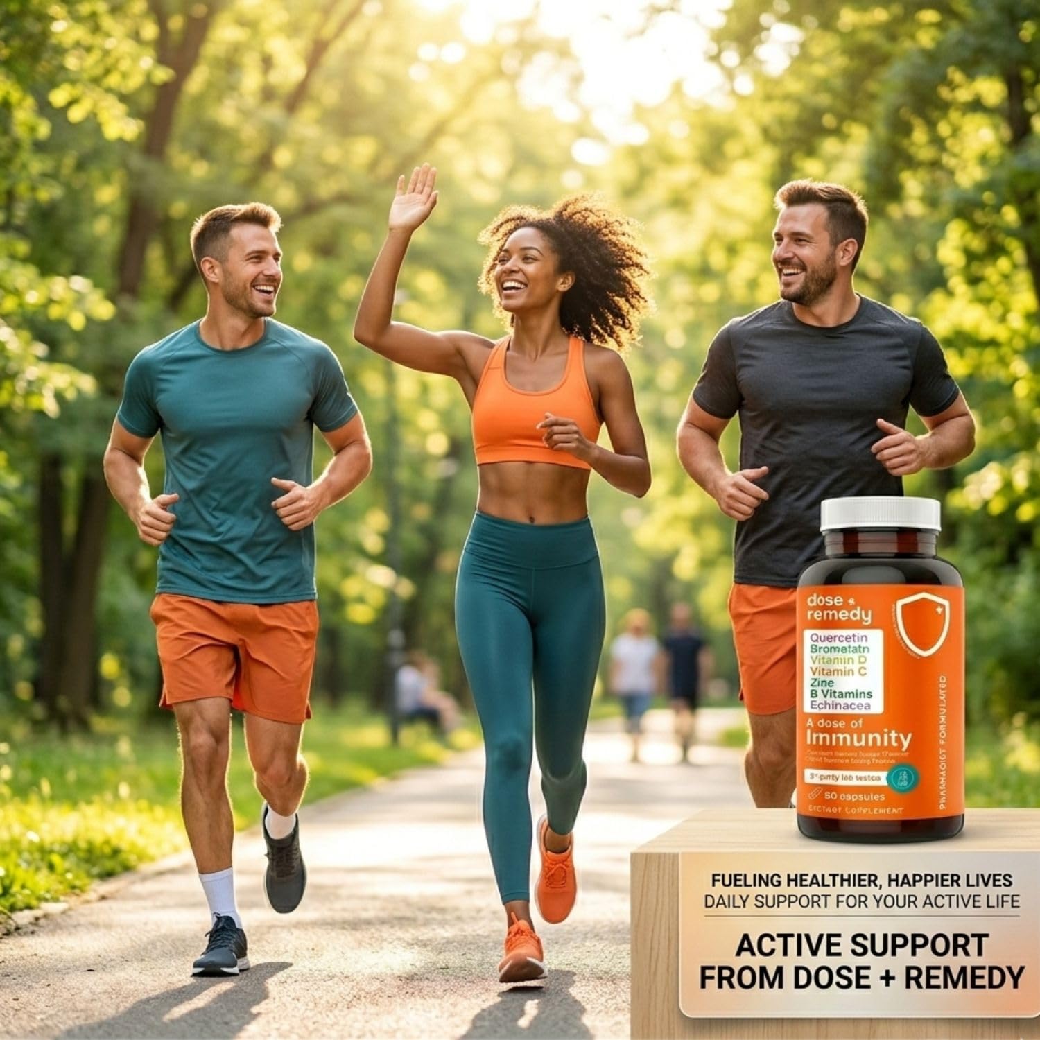 Dose of Immunity Immune Support Supplement & Booster for Adults, Zinc, 60ct — Amazon image 6