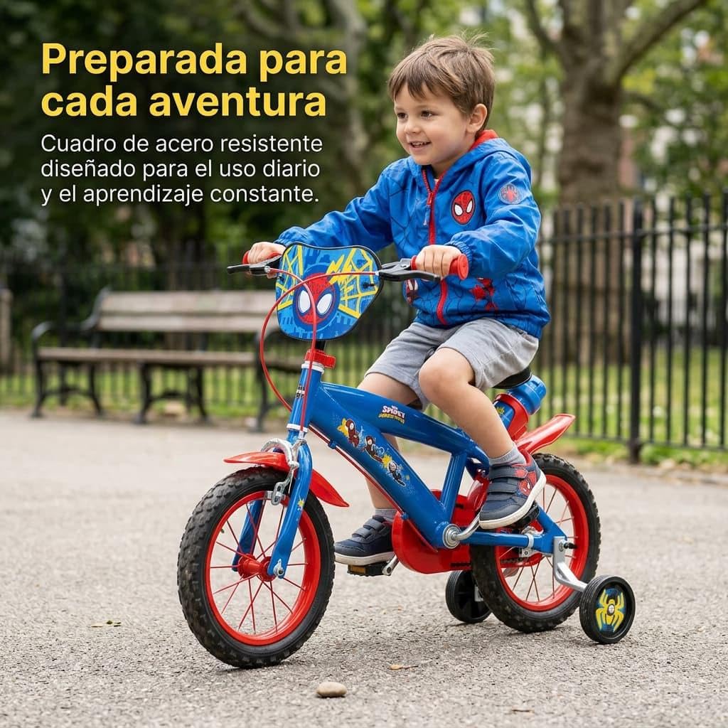 TOIMSA Fahrrad 30,5 cm Spiderman Huffy (3/5 Jahre)