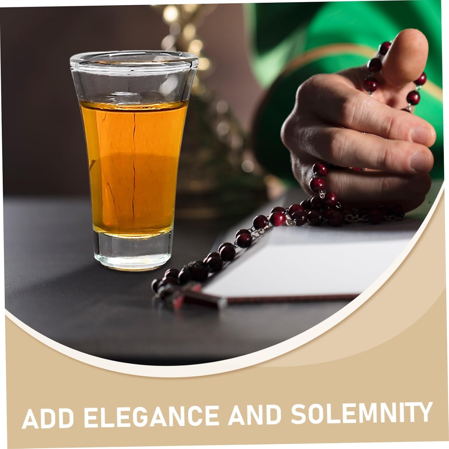 12pcs Glass Communion Cups for Standard Trays Religious Drinking Glasses for Church Services and Special Events for Seamless Integration and Multiuse Worship Settings