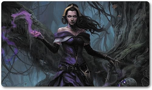 Lilian, Waker of The Dead - Juego de mesa MTG Playmat de 24 x 14 pulgadas, alfombrilla de juego para TCG CCG Office Dsek Mats