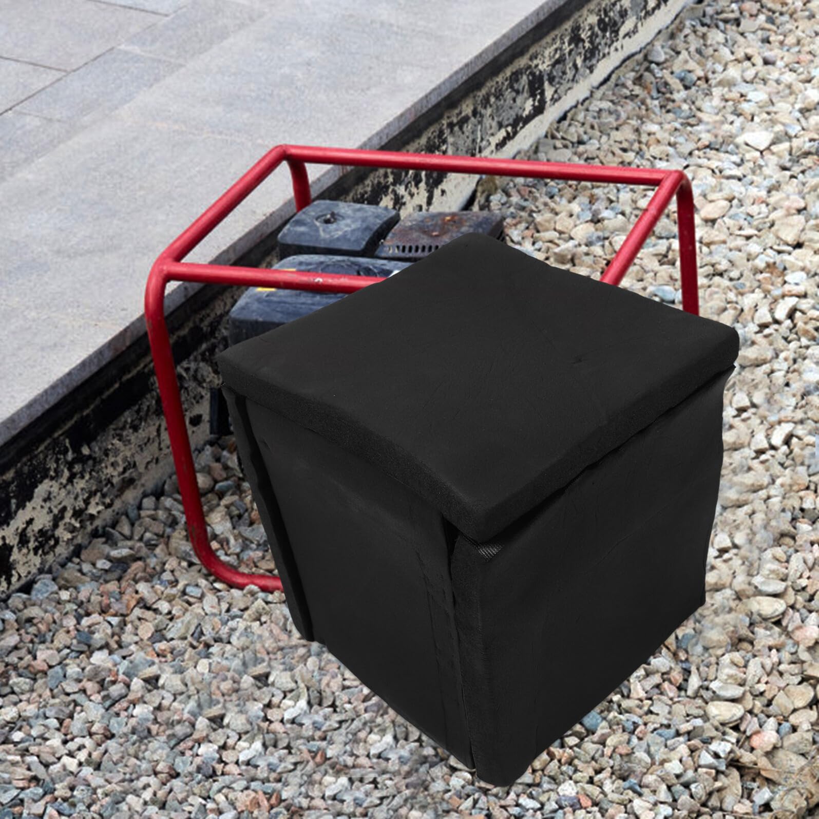 Caja Insonorizada Espuma Negra para Generadores y Bombas de Agua Fácil de Instalar y Diseño Elegante para Jardines y Uso Doméstico