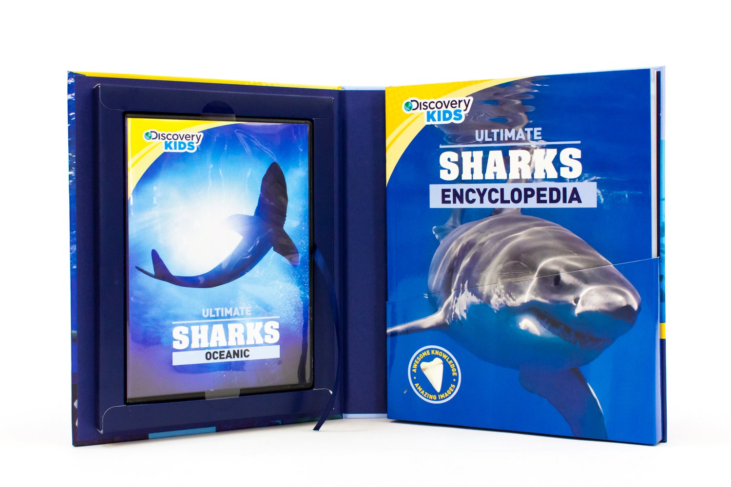 Discovery Kids Ultimate Sharks Encyclopedia: Extraordinary Facts, Amazing Images, Awesome Knowledge (Discovery Book+dvd) - Image 4