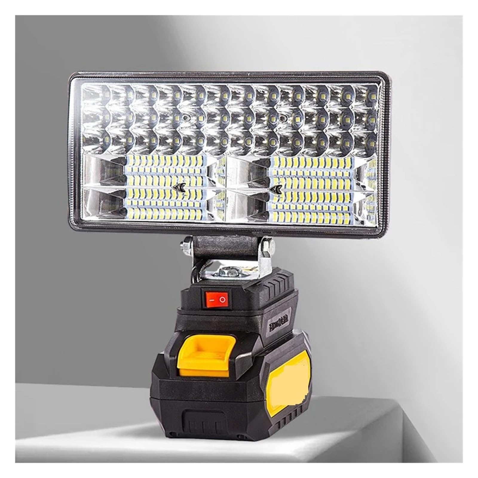 18V Li-Ionen-Akku LED-Arbeitsleuchte 3/4 Zoll Taschenlampe Tragbare Notfall-Flutlampe Campinglampe Superhelle Lichter(Only 8inch light)