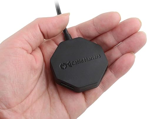 Miniatura 4 de Cable Matters Hub USB Ultra Mini de 4 puertos (concentrador USB 3.0, base USB3)