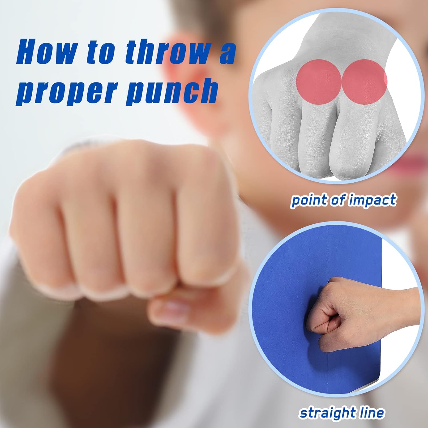 Jecery 4 Pack Rebreakable Punching Board Rebreakable Boards Martial Arts Taekwondo Karate MMA Ninja Training Practice EVA Boxing Equipment Karate Training Breaking Board for Kids Adults : Sports & Outdoors