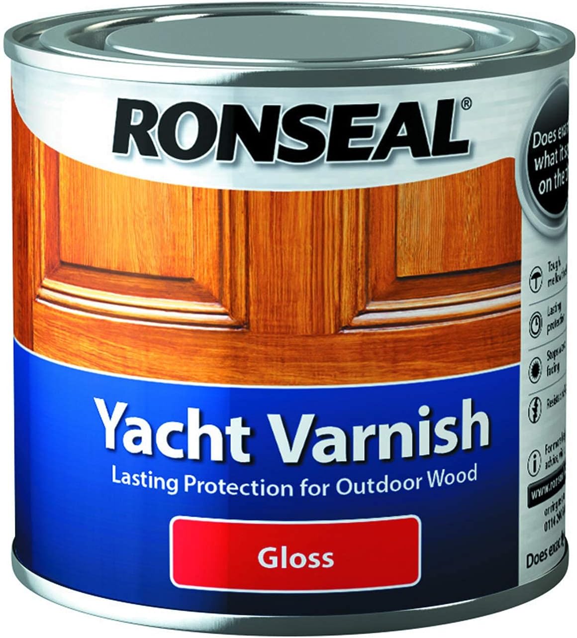 Ronseal Yacht Varnish Satin 500ml Amazon.co.uk DIY & Tools