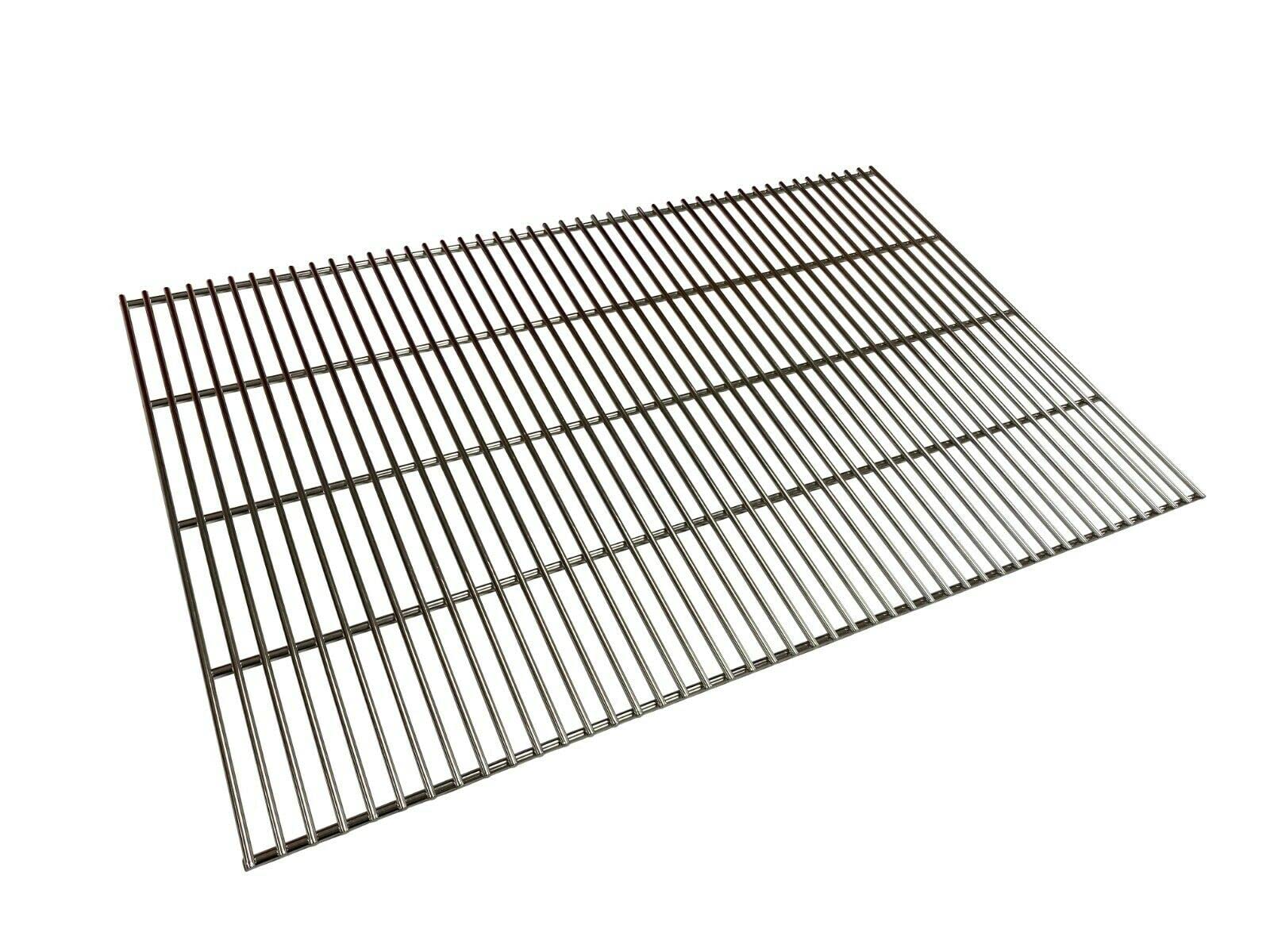 SunshineBBQs Large Heavy Duty 6mm BBQ Replacement Cooking Grill in Stainless Steel 85cm width (85cm x 58cm)