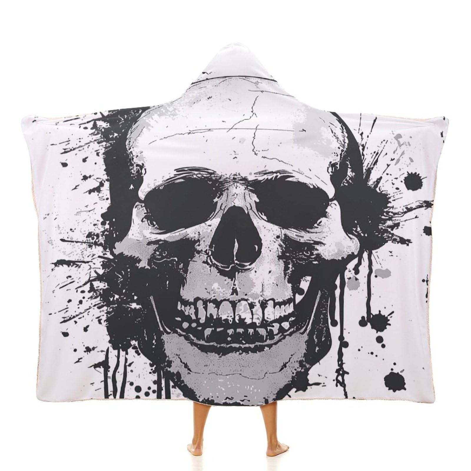 Couverture à capuche gothique idée cadeau originale pour voyage
