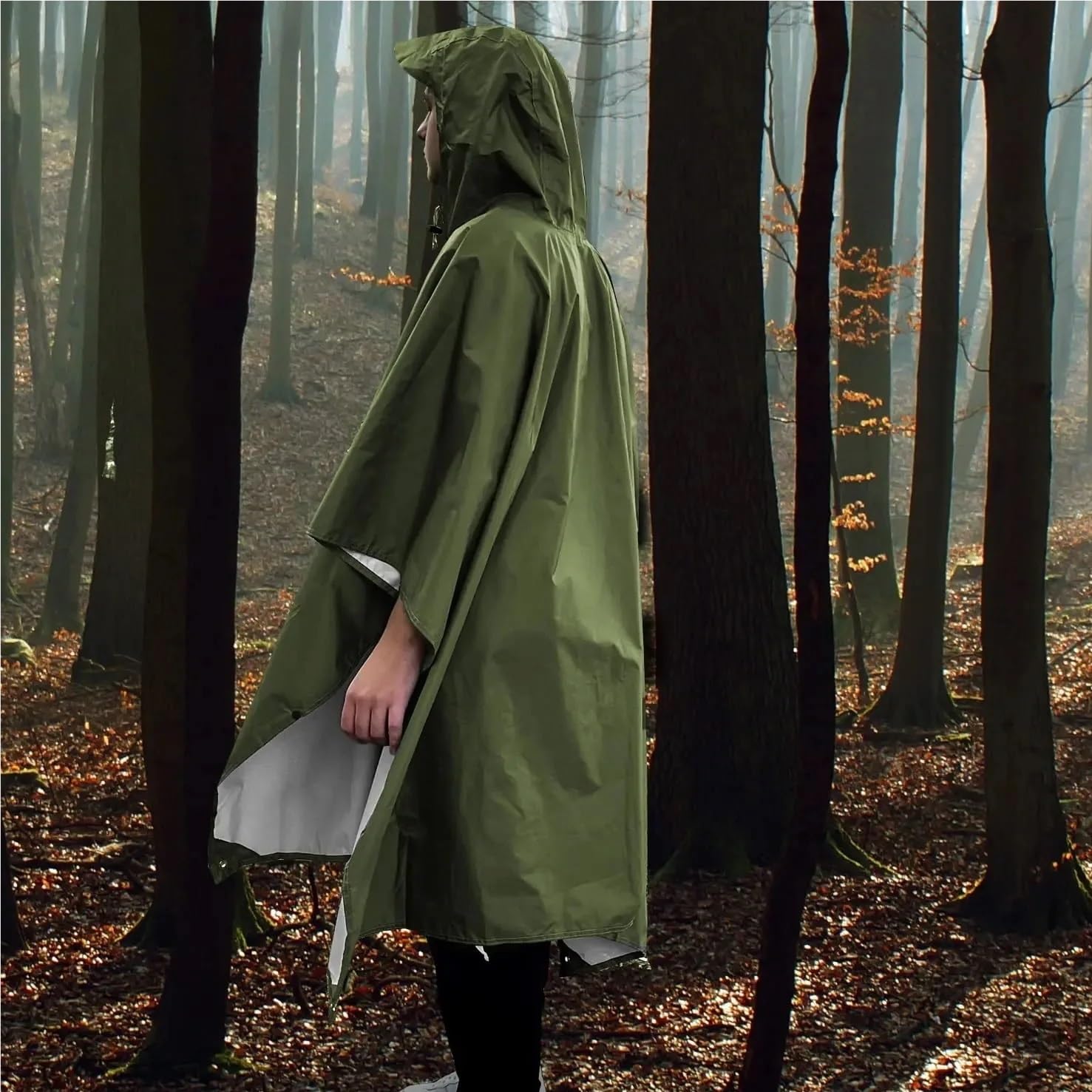 1 pz Poncho impermeabile da uomo for la pioggia Impermeabile for donna moto motociclista