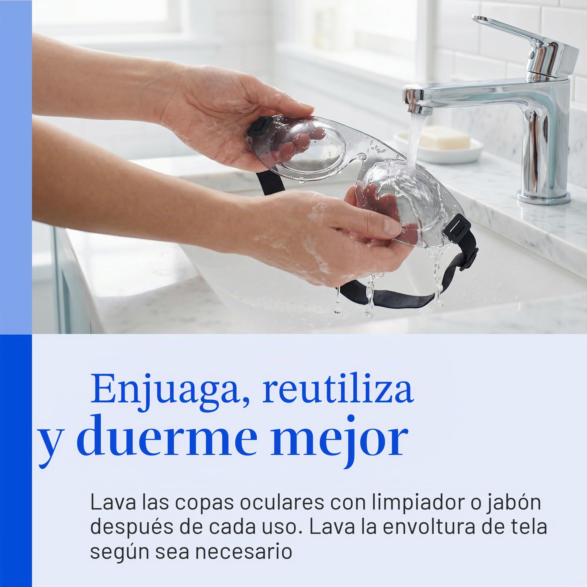 Eyeseals 4.0 - Máscara hidratante para dormir (transparente)