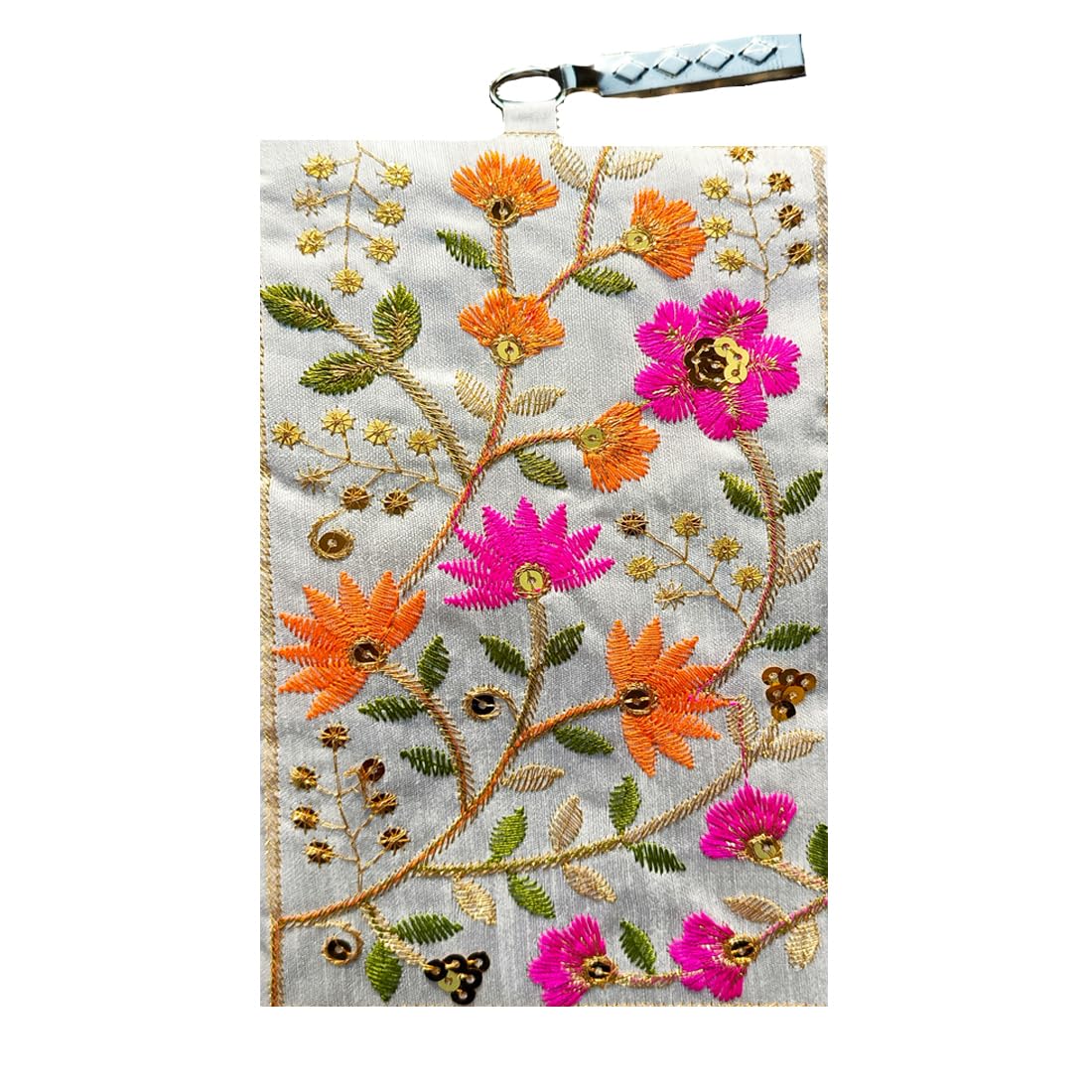 Mobile Pouch (Beige-Orange)-image-29