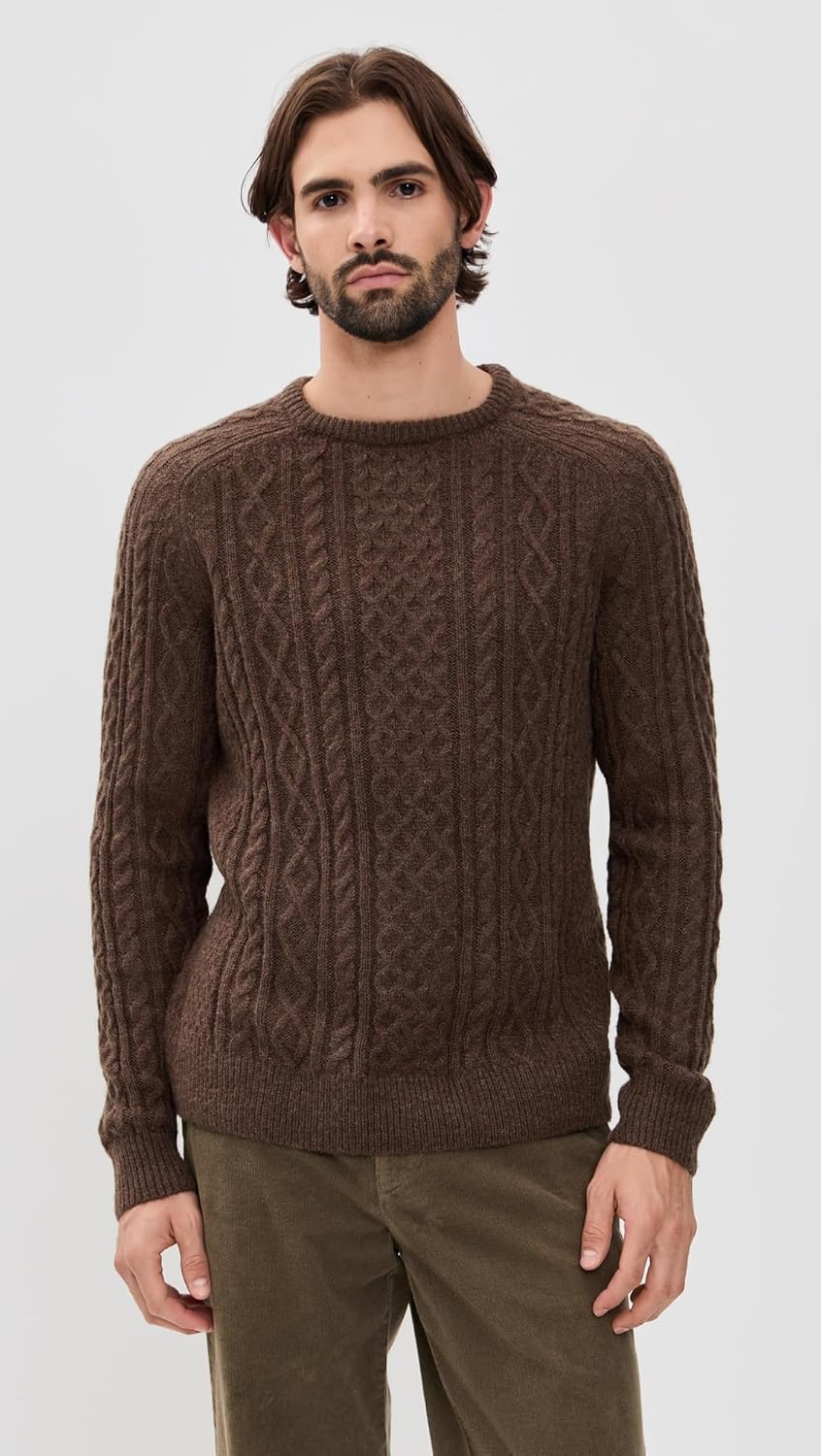 RHYTHM Men's Mohair Fishermans Knit - Image 2