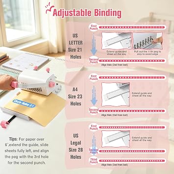 2:1 Pitch Cinch Spiral Wire Binding Machine