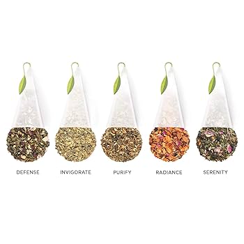 茶 TeaForte  WELLBEING 20pack Amazon.com : Tea Forte Wellbeing Assorted Presentation Box