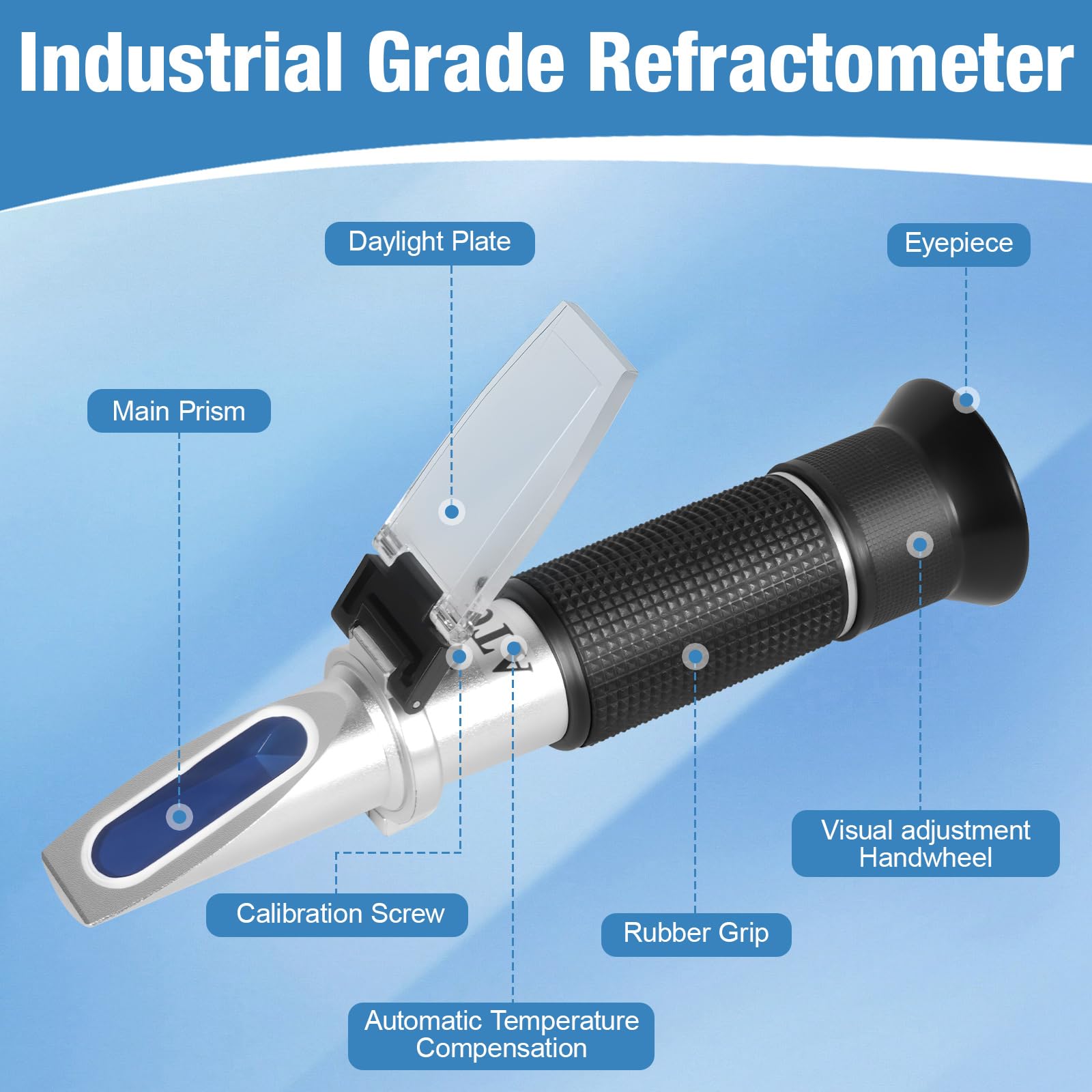 GYE Brix Refractometer - Wine & Beer Brewing -2