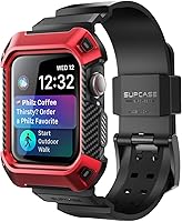 Vista 1 de SUPCASE Funda con correa para Apple Watch 9/8/7/6/5/4/SE de 45/44mm (Unicorn Beetle Pro), [antiarañazos] [protector de parachoques], funda