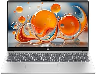 HP 15 プロフェッショナル スリム ハイパフォーマンス ノートパソコン シルバー Ryzen 5 4コア 最大4.3GHz 8GB 512GB SSD 15.6インチ フルHD BO Audio W11 (15-FC - リニューアル版)。