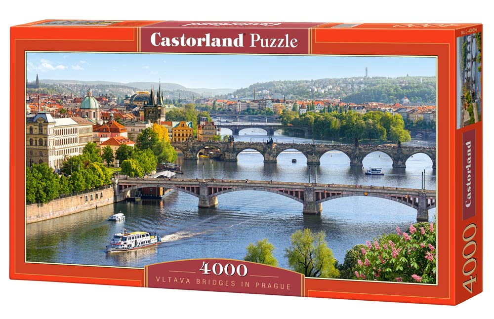 Castorland"Vltava Bridges in Prague Puzzle (4000 Piece)