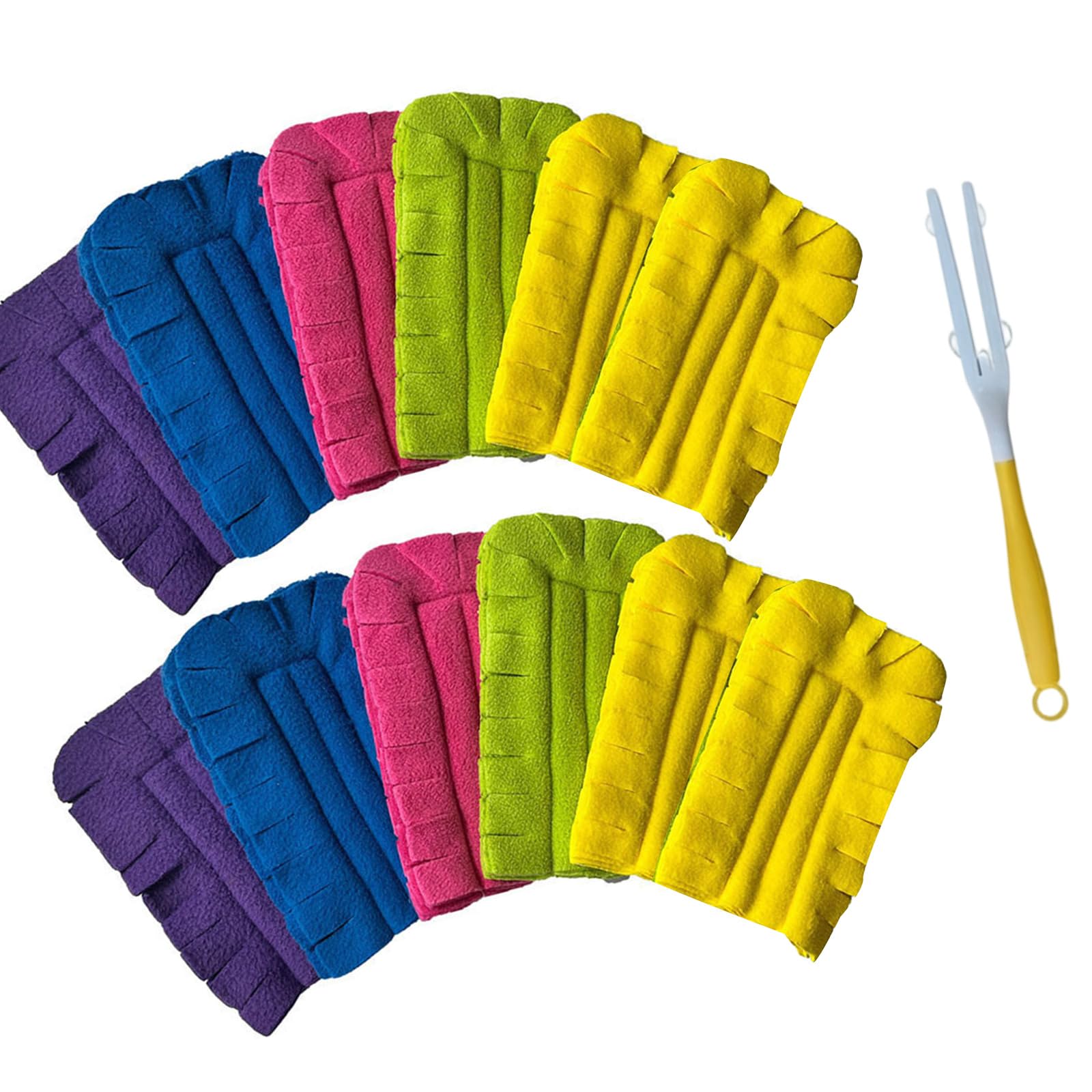 Dusters Refills for Cleaning Washable Pad Electrostatic Fleece Dusting for Home & Offices