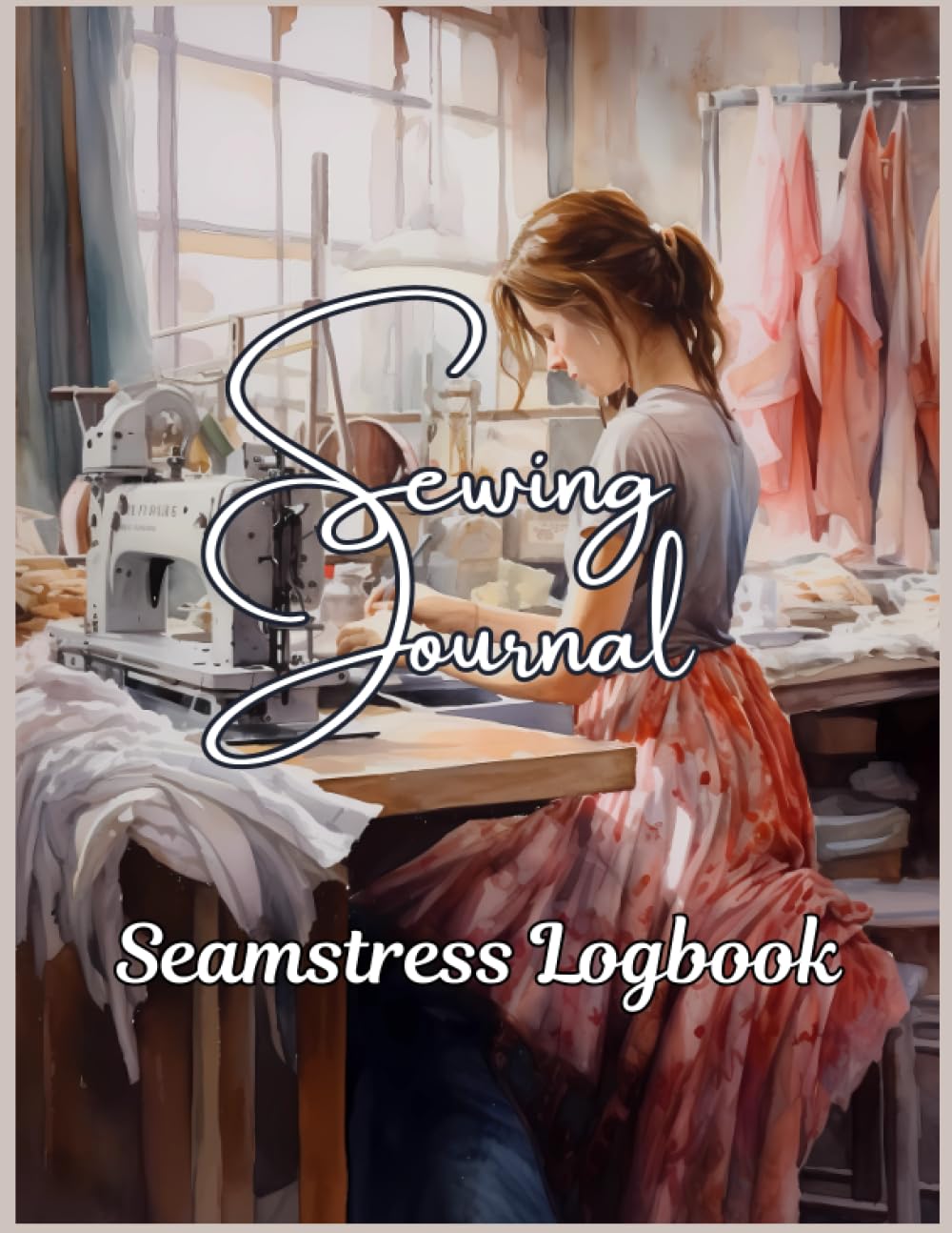 Independently published The Ultimate Sewing Journal: Seamstress Logbook with Customer & Supplier Lists, Project Pages, and Mannequin Measurements: 110 pages 8 by 11 inches ... Organisation or Jotting down sewing details